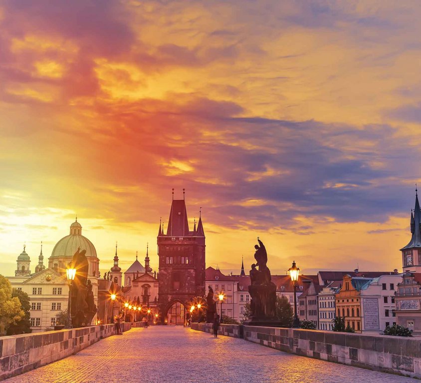 Prag im Spätsommer